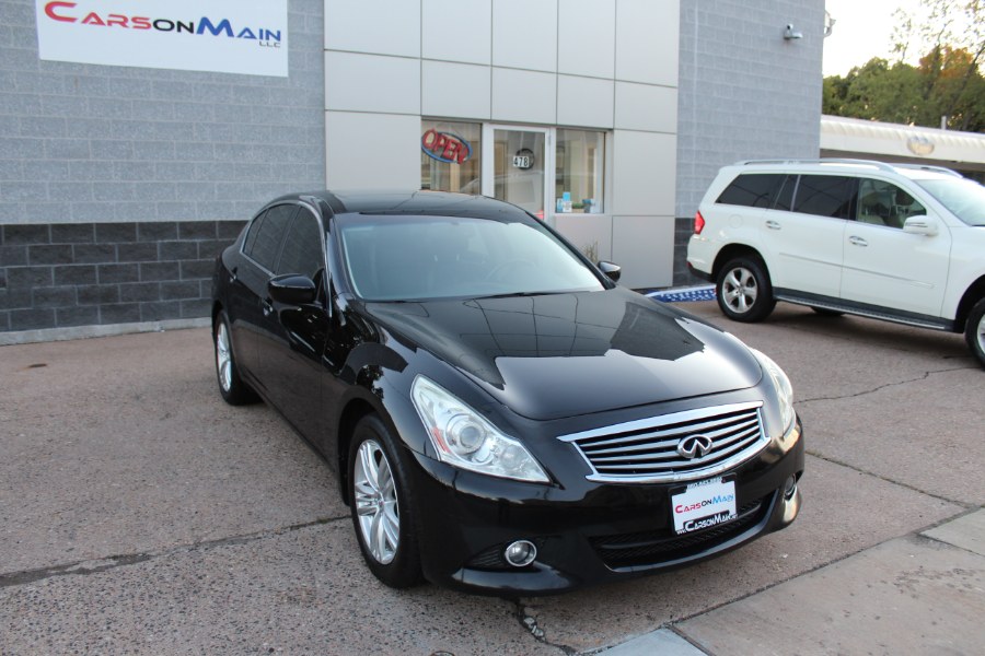 2010 Infiniti G37 Sedan 4dr x AWD, available for sale in Manchester, Connecticut | Carsonmain LLC. Manchester, Connecticut