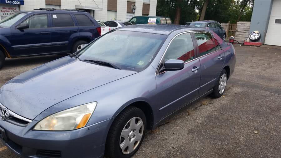 2007 Honda Accord Sdn 4dr I4 AT LX, available for sale in Indian Orchard, Massachusetts | Class Auto Sales. Indian Orchard, Massachusetts