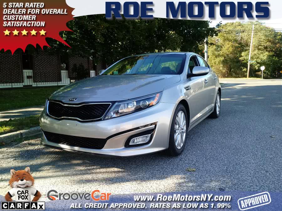 2015 Kia Optima 4dr Sdn LX, available for sale in Shirley, New York | Roe Motors Ltd. Shirley, New York