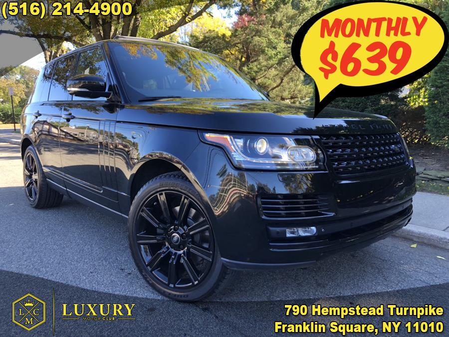 2015 Land Rover Range Rover 4WD 4dr HSE, available for sale in Franklin Square, New York | Luxury Motor Club. Franklin Square, New York