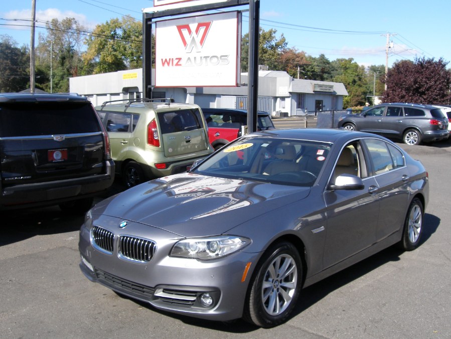 2015 BMW 5 Series 4dr Sdn 528i RWD, available for sale in Stratford, Connecticut | Wiz Leasing Inc. Stratford, Connecticut