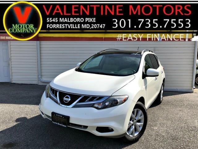 2011 Nissan Murano SL, available for sale in Forestville, Maryland | Valentine Motor Company. Forestville, Maryland