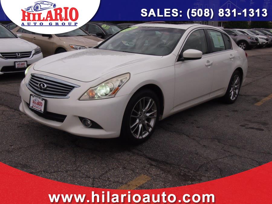 2010 Infiniti G37 Sedan 4dr x AWD, available for sale in Worcester, Massachusetts | Hilario's Auto Sales Inc.. Worcester, Massachusetts