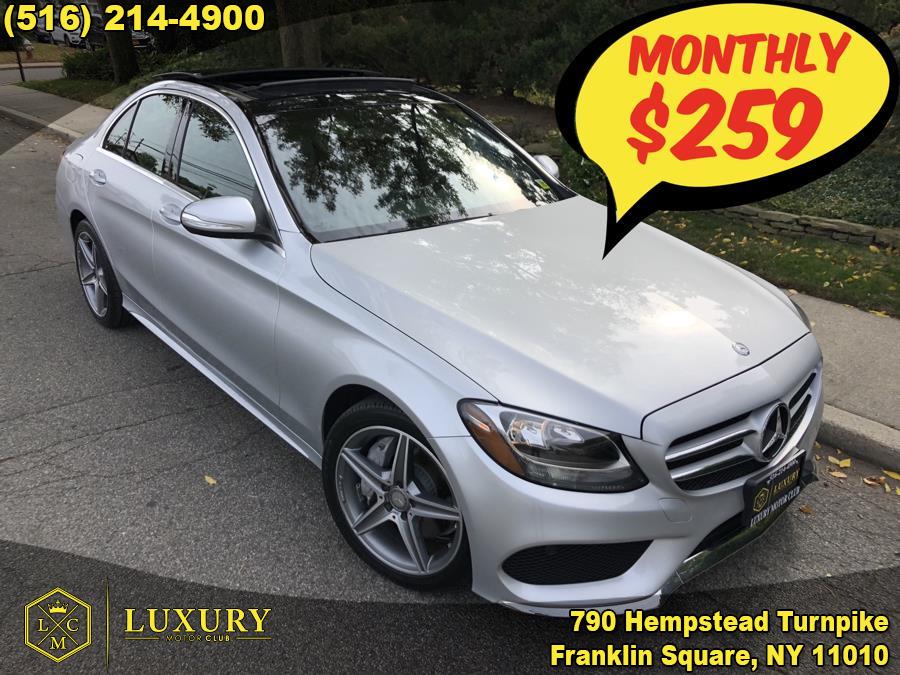 Used Mercedes-Benz C-Class 4dr Sdn C 300 Sport 4MATIC 2015 | Luxury Motor Club. Franklin Square, New York