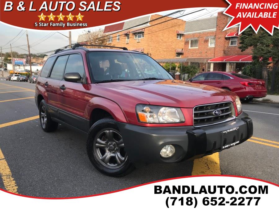 2003 Subaru Forester 4dr 2.5 X Auto, available for sale in Bronx, New York | B & L Auto Sales LLC. Bronx, New York