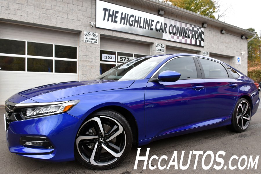 2018 Honda Accord Sedan Sport 2.0T Auto, available for sale in Waterbury, Connecticut | Highline Car Connection. Waterbury, Connecticut