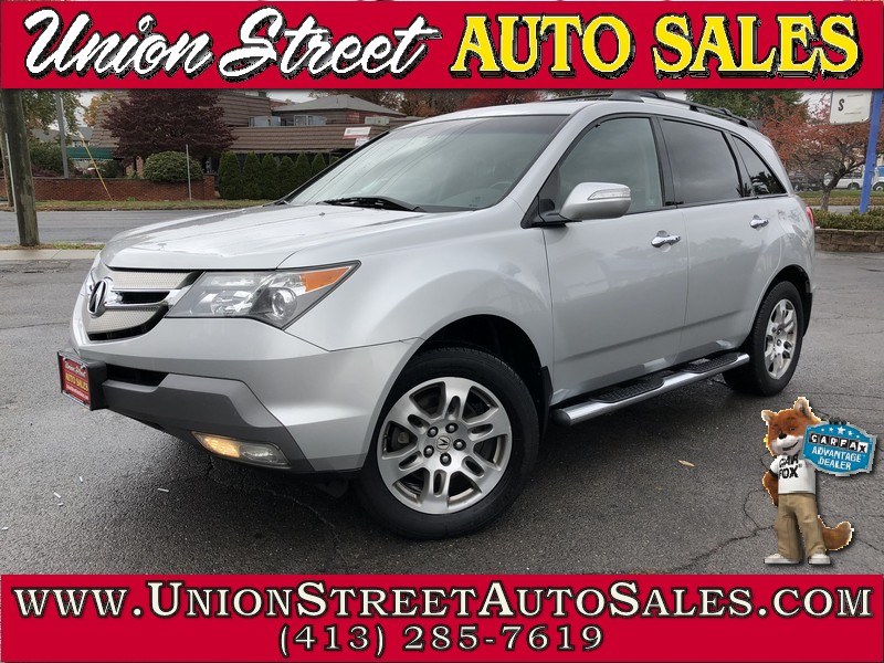 2008 Acura MDX 4WD 4dr Tech/Entertainment Pkg, available for sale in West Springfield, Massachusetts | Union Street Auto Sales. West Springfield, Massachusetts