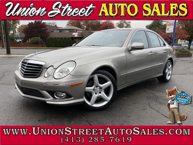 Used Mercedes-Benz E-Class 4dr Sdn Luxury 3.5L 4MATIC 2009 | Union Street Auto Sales. West Springfield, Massachusetts