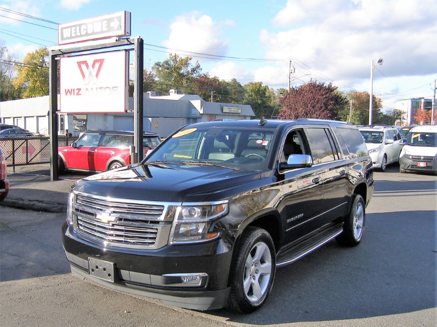 2016 Chevrolet Suburban 4WD 4dr 1500 LTZ, available for sale in Stratford, Connecticut | Wiz Leasing Inc. Stratford, Connecticut