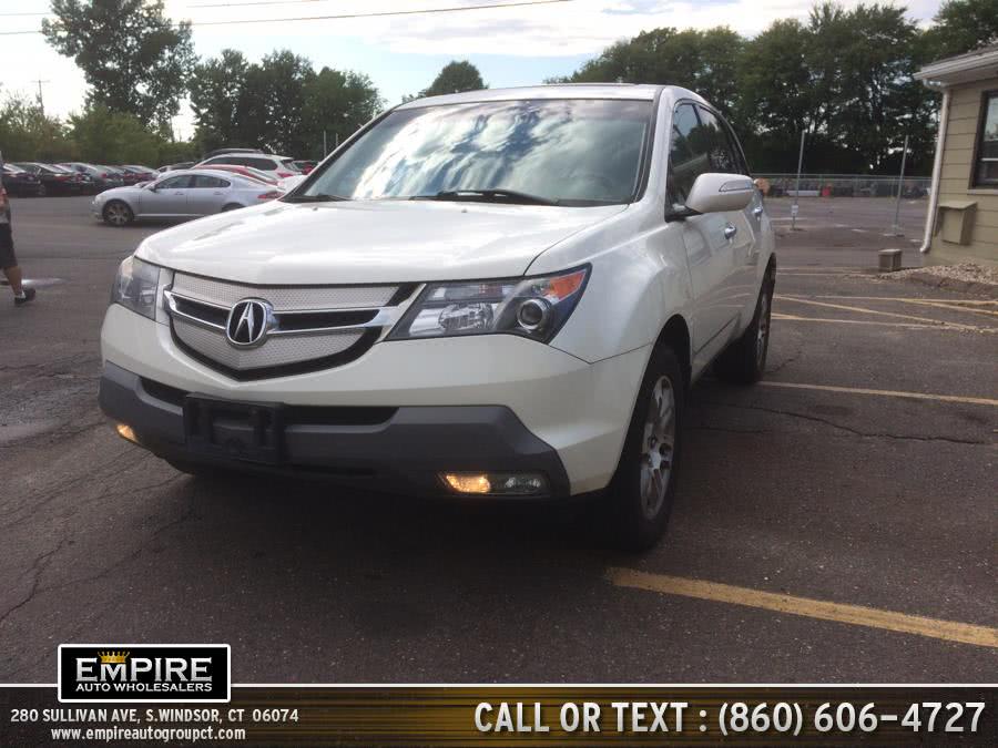 2009 Acura MDX AWD 4dr Tech Package, available for sale in S.Windsor, Connecticut | Empire Auto Wholesalers. S.Windsor, Connecticut