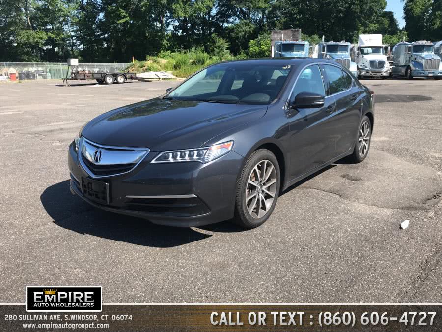 2015 Acura TLX 4dr Sdn SH-AWD V6 Tech, available for sale in S.Windsor, Connecticut | Empire Auto Wholesalers. S.Windsor, Connecticut