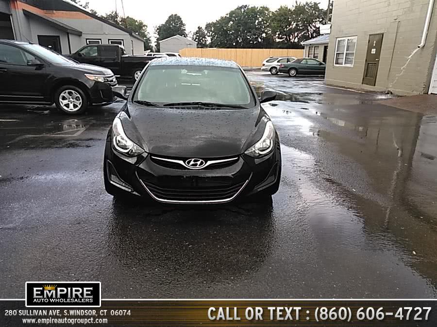 2015 Hyundai Elantra Limited, available for sale in S.Windsor, Connecticut | Empire Auto Wholesalers. S.Windsor, Connecticut