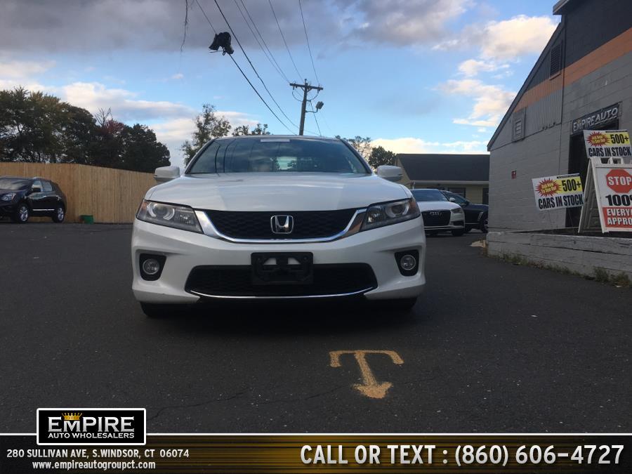 2015 Honda Accord Coupe EX-L-2dr-V6, available for sale in S.Windsor, Connecticut | Empire Auto Wholesalers. S.Windsor, Connecticut