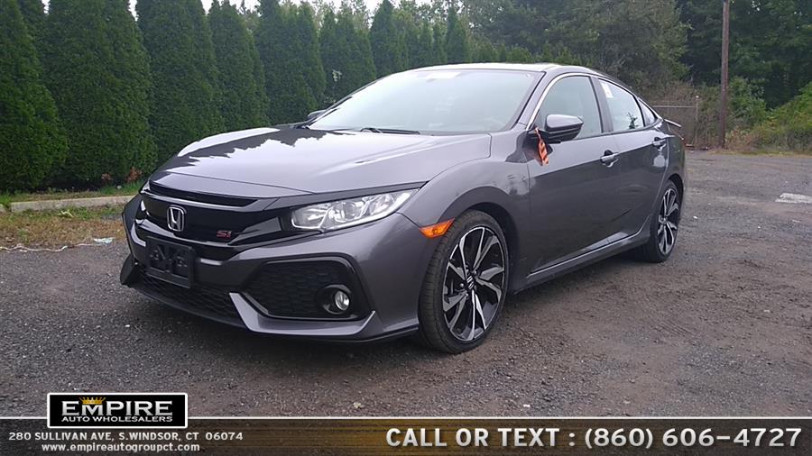 2017 Honda Civic Sedan Si Manual, available for sale in S.Windsor, Connecticut | Empire Auto Wholesalers. S.Windsor, Connecticut
