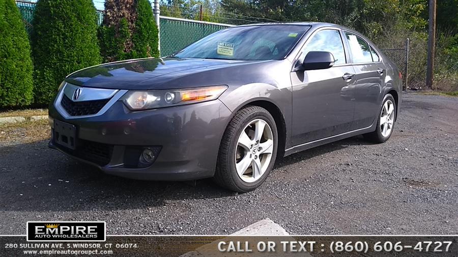 2010 Acura TSX 4dr Sdn I4 Auto Tech Pkg, available for sale in S.Windsor, Connecticut | Empire Auto Wholesalers. S.Windsor, Connecticut