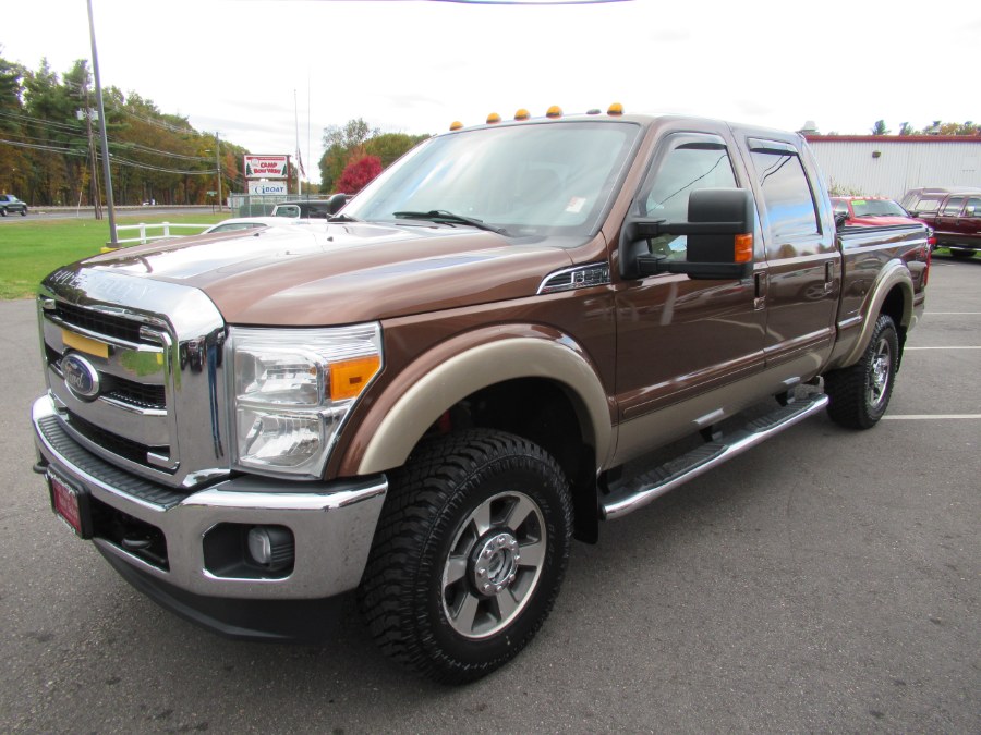 2011 Ford Super Duty F-250 SRW 4WD Crew Cab 156" Lariat, available for sale in South Windsor, Connecticut | Mike And Tony Auto Sales, Inc. South Windsor, Connecticut