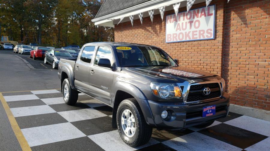 2011 Toyota Tacoma 4WD Double Cab V6 AT, available for sale in Waterbury, Connecticut | National Auto Brokers, Inc.. Waterbury, Connecticut