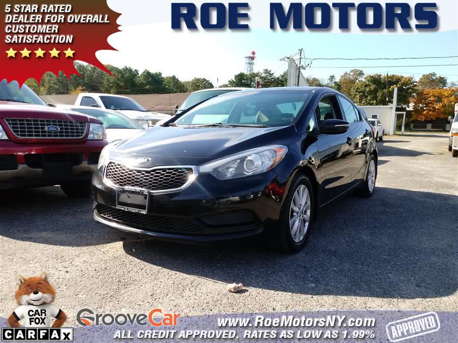 2014 Kia Forte 4dr Sdn Auto LX, available for sale in Shirley, New York | Roe Motors Ltd. Shirley, New York