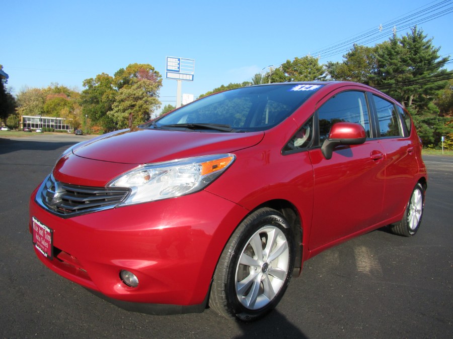 2014 Nissan Versa Note 5dr HB CVT 1.6 SV, available for sale in South Windsor, Connecticut | Mike And Tony Auto Sales, Inc. South Windsor, Connecticut