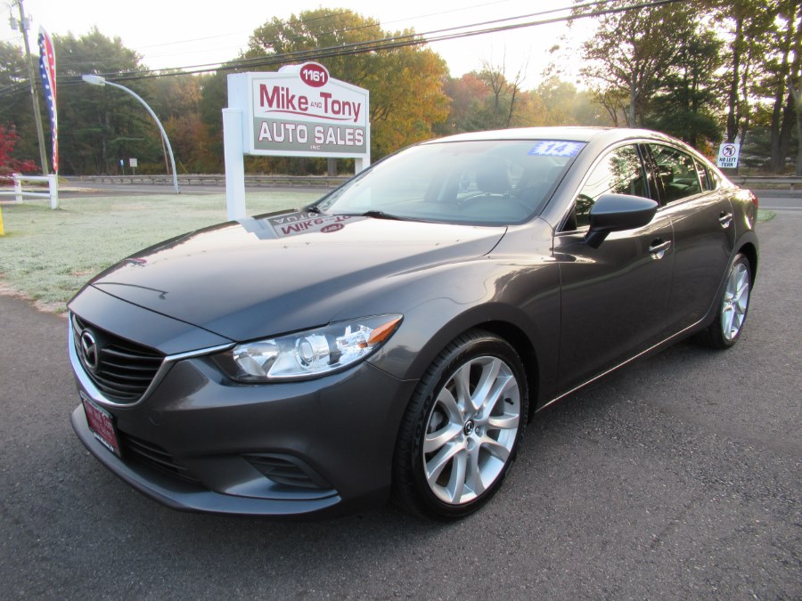 2014 Mazda Mazda6 4dr Sdn Man i Touring, available for sale in South Windsor, Connecticut | Mike And Tony Auto Sales, Inc. South Windsor, Connecticut