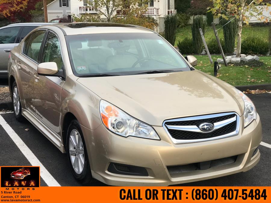 2010 Subaru Legacy 4dr Sdn H4 Auto Prem All-Weather/Pwr Moon, available for sale in Canton, Connecticut | Lava Motors. Canton, Connecticut