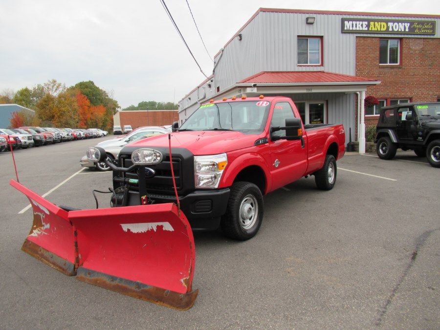 2012 Ford Super Duty F-250 SRW 4WD Reg Cab 137" XL, available for sale in South Windsor, Connecticut | Mike And Tony Auto Sales, Inc. South Windsor, Connecticut