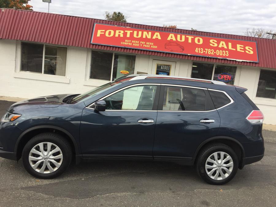 2016 Nissan Rogue AWD 4dr S, available for sale in Springfield, Massachusetts | Fortuna Auto Sales Inc.. Springfield, Massachusetts