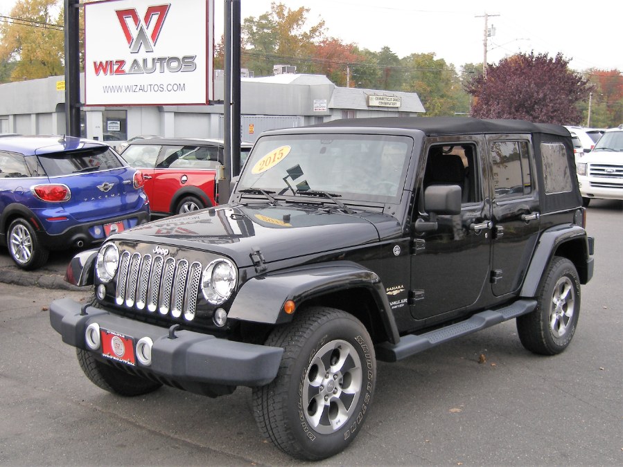 2014 Jeep Wrangler Unlimited 4WD 4dr Sahara, available for sale in Stratford, Connecticut | Wiz Leasing Inc. Stratford, Connecticut