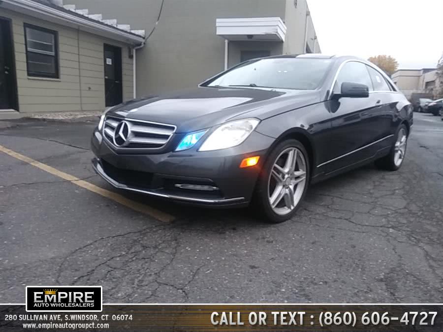 2012 Mercedes-Benz E-Class 2dr Cpe E350 RWD, available for sale in S.Windsor, Connecticut | Empire Auto Wholesalers. S.Windsor, Connecticut
