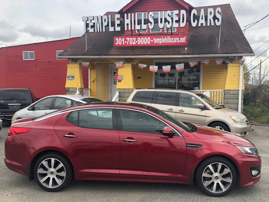 2013 Kia Optima 4dr Sdn SX w/Chrome Limited Pkg, available for sale in Temple Hills, Maryland | Temple Hills Used Car. Temple Hills, Maryland