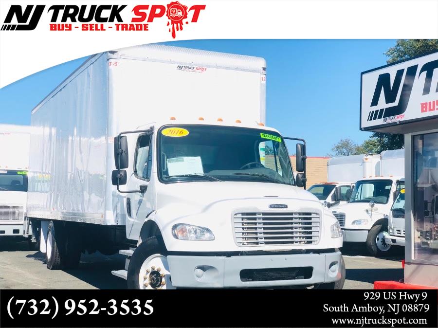 2016 Freightliner Business class 26FT BOX TRUCK + TUCK AWAY LIFT, available for sale in South Amboy, New Jersey | NJ Truck Spot. South Amboy, New Jersey