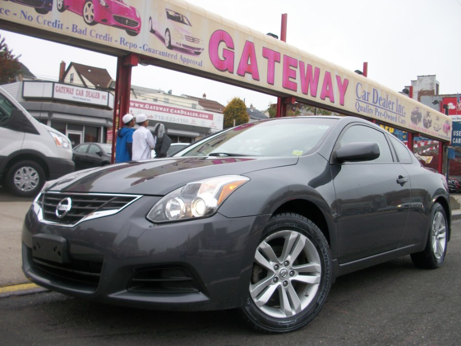 2011 Nissan Altima 2dr Cpe I4 CVT 2.5 S, available for sale in Jamaica, New York | Gateway Car Dealer Inc. Jamaica, New York