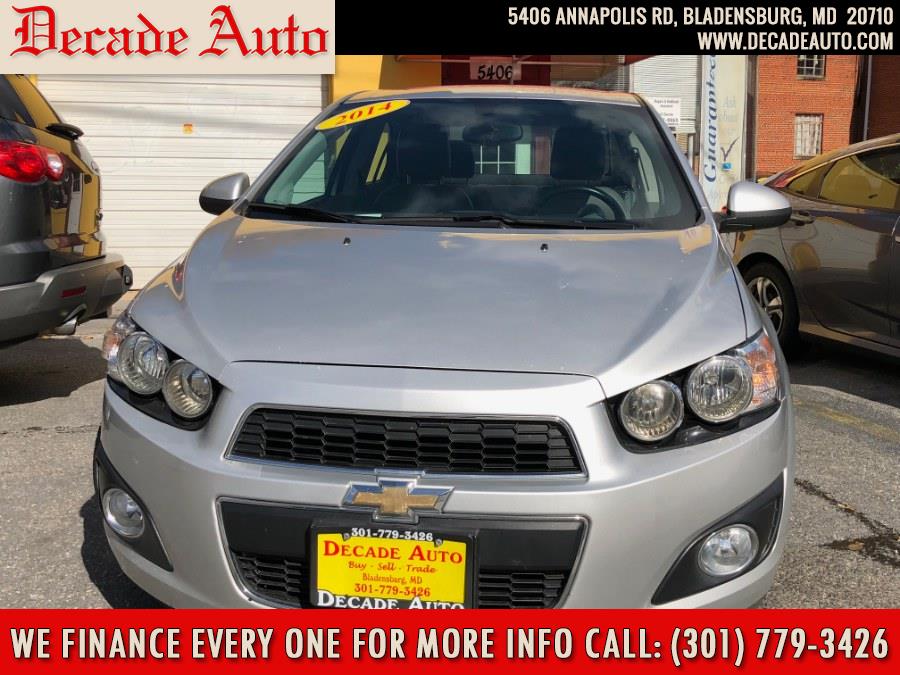 2014 Chevrolet Sonic 4dr Sdn Auto LTZ, available for sale in Bladensburg, Maryland | Decade Auto. Bladensburg, Maryland