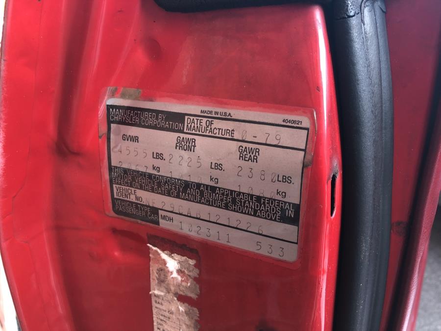 1980 Dodge Aspen 2dr, available for sale in Waterbury, Connecticut | National Auto Brokers, Inc.. Waterbury, Connecticut 1980 Dodge Aspen 2dr, available for sale in Waterbury, Connecticut | National Auto Brokers, Inc.. Waterbury, Connecticut