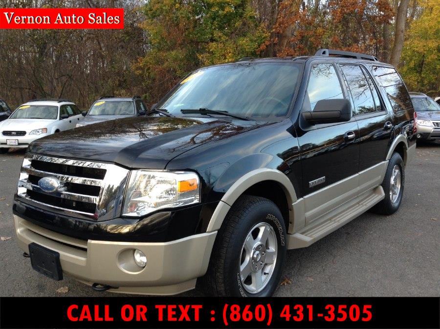 2007 Ford Expedition 4WD 4dr Eddie Bauer, available for sale in Manchester, Connecticut | Vernon Auto Sale & Service. Manchester, Connecticut