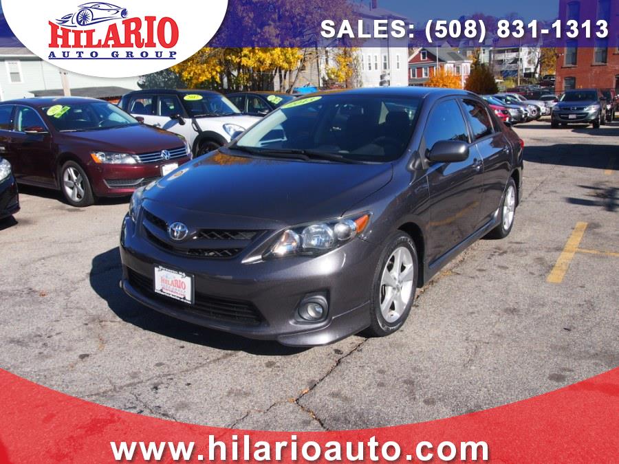 2013 Toyota Corolla 4dr Sdn Auto S (Natl), available for sale in Worcester, Massachusetts | Hilario's Auto Sales Inc.. Worcester, Massachusetts