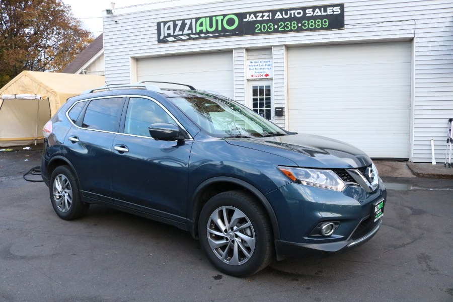 2014 Nissan Rogue AWD 4dr SL, available for sale in Meriden, Connecticut | Jazzi Auto Sales LLC. Meriden, Connecticut