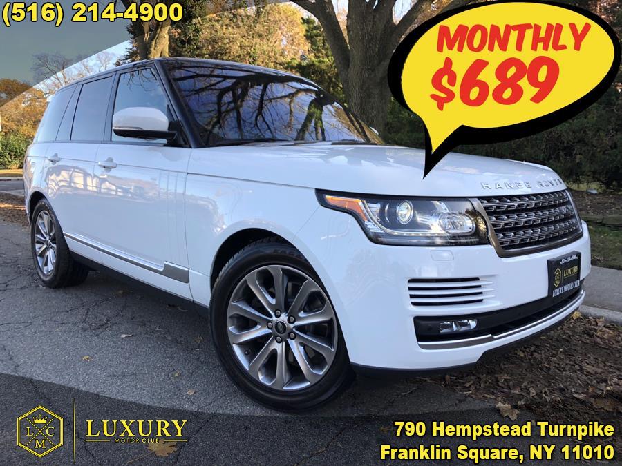 2016 Land Rover Range Rover 4WD 4dr, available for sale in Franklin Square, New York | Luxury Motor Club. Franklin Square, New York