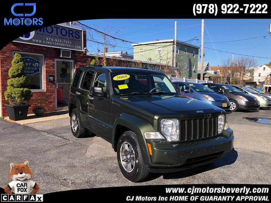 2008 Jeep Liberty 4WD 4dr Sport, available for sale in Beverly, Massachusetts | CJ Motors Inc. Beverly, Massachusetts