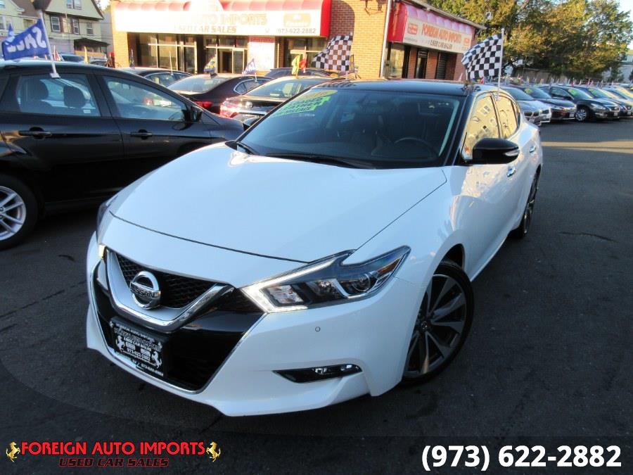 2016 Nissan Maxima 4dr Sdn 3.5 SR, available for sale in Irvington, New Jersey | Foreign Auto Imports. Irvington, New Jersey
