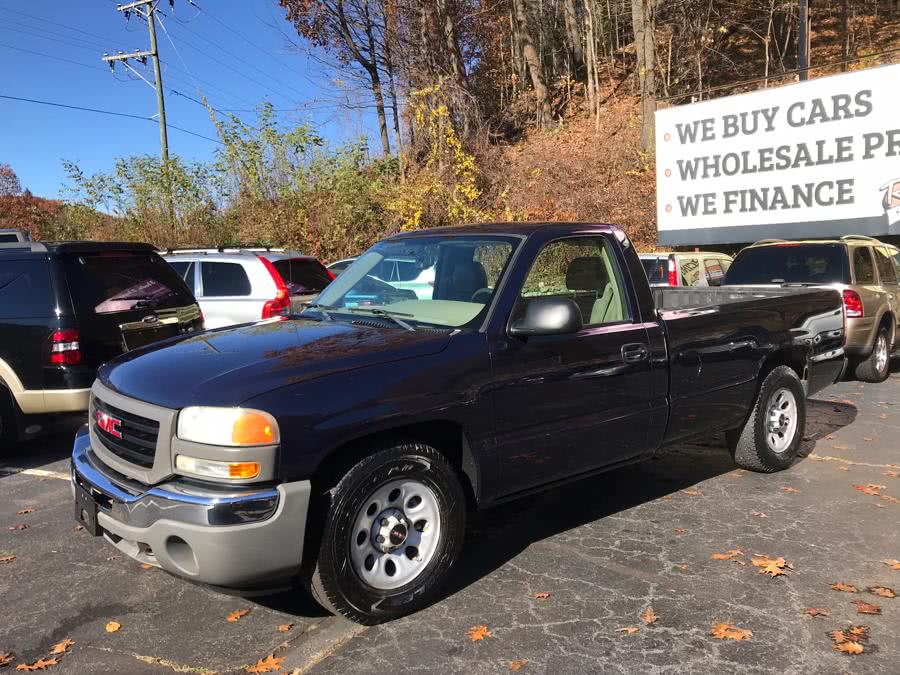 2005 GMC Sierra 1500 Reg Cab 133.0" WB Work Truck, available for sale in Naugatuck, Connecticut | Riverside Motorcars, LLC. Naugatuck, Connecticut