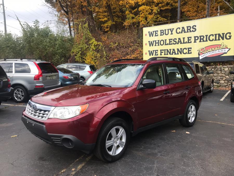 2012 Subaru Forester 4dr Auto 2.5X, available for sale in Naugatuck, Connecticut | Riverside Motorcars, LLC. Naugatuck, Connecticut