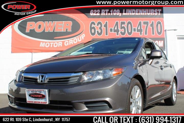 Used Honda Civic Sdn 4dr Auto EX 2012 | Power Motor Group. Lindenhurst, New York