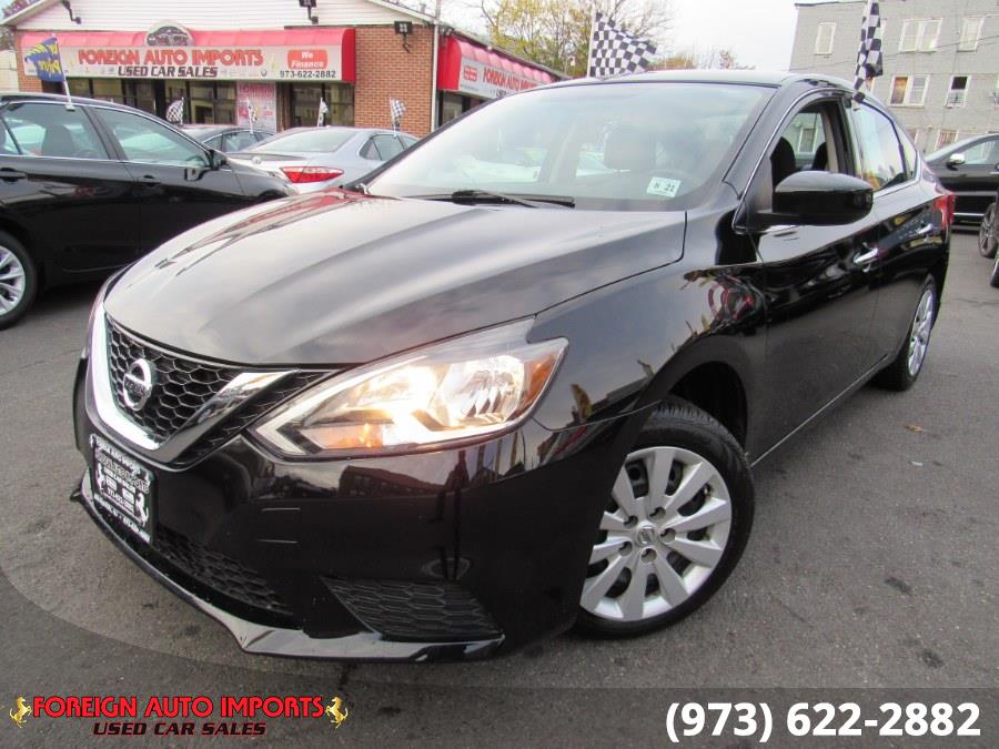2016 Nissan Sentra 4dr Sdn I4 CVT SV, available for sale in Irvington, New Jersey | Foreign Auto Imports. Irvington, New Jersey