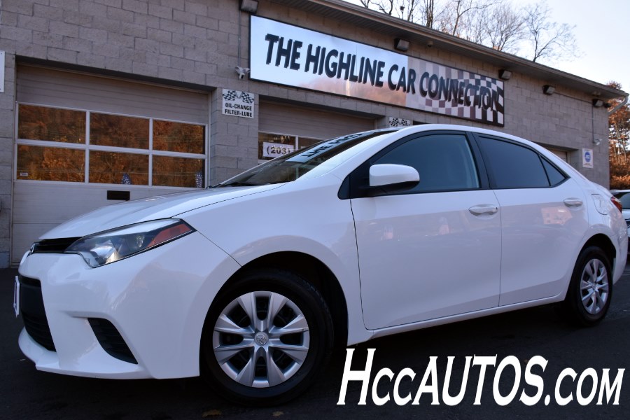 2016 Toyota Corolla 4dr Sdn Man L, available for sale in Waterbury, Connecticut | Highline Car Connection. Waterbury, Connecticut