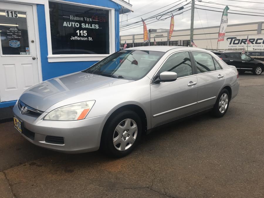 2007 Honda Accord Sdn 4dr  LX, available for sale in Stamford, Connecticut | Harbor View Auto Sales LLC. Stamford, Connecticut