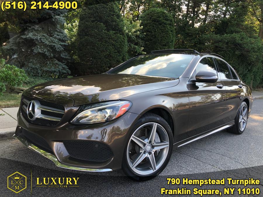 2015 Mercedes-Benz C-Class 4dr Sdn C 300 Sport 4MATIC, available for sale in Franklin Square, New York | Luxury Motor Club. Franklin Square, New York