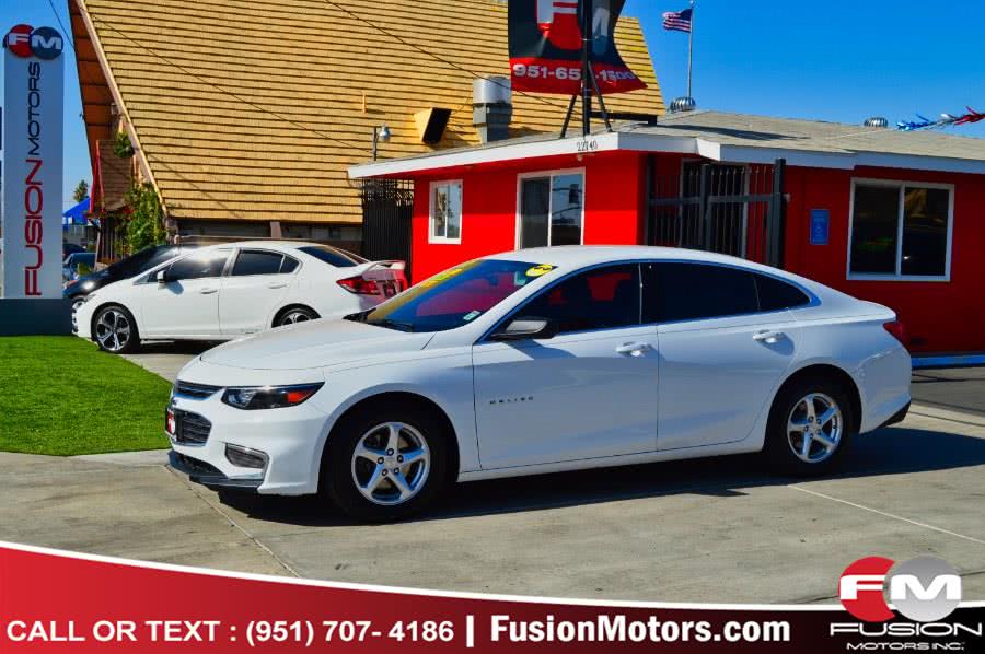 2017 Chevrolet Malibu 4dr Sdn LS w/1LS, available for sale in Moreno Valley, California | Fusion Motors Inc. Moreno Valley, California