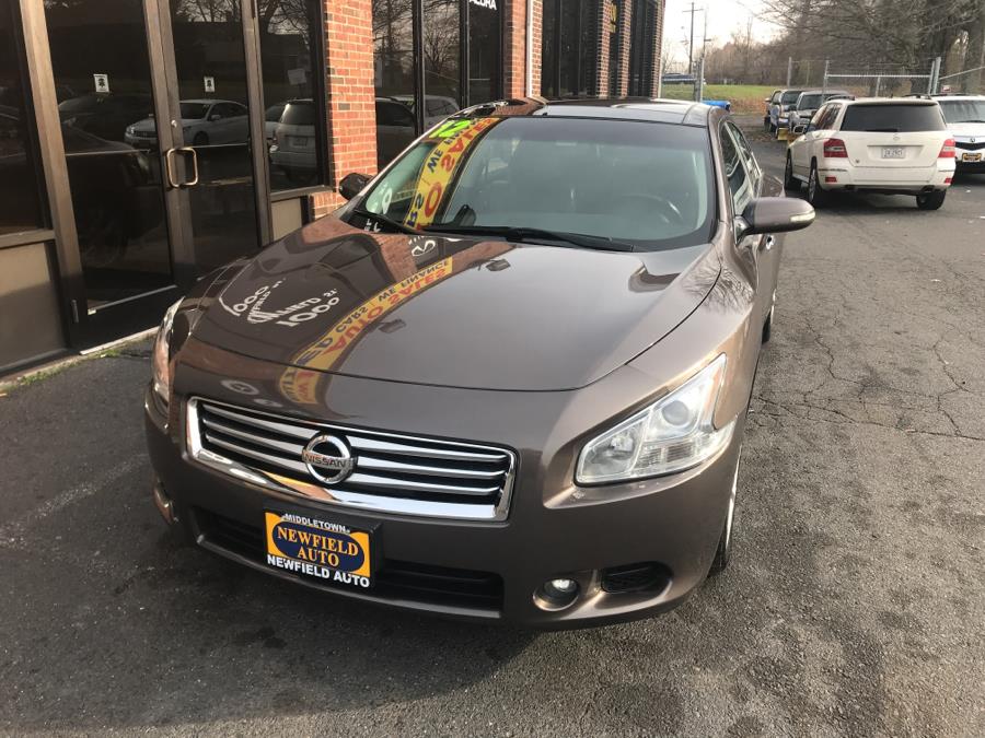 2012 Nissan Maxima 4dr Sdn V6 CVT 3.5 SV w/Premium Pkg, available for sale in Middletown, Connecticut | Newfield Auto Sales. Middletown, Connecticut