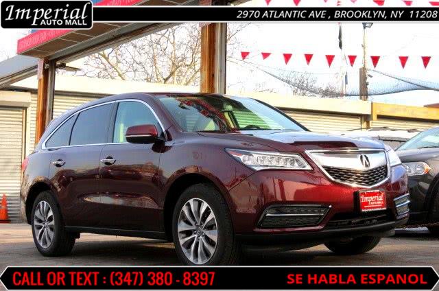 2015 Acura MDX SH-AWD 4dr Tech Pkg, available for sale in Brooklyn, New York | Imperial Auto Mall. Brooklyn, New York
